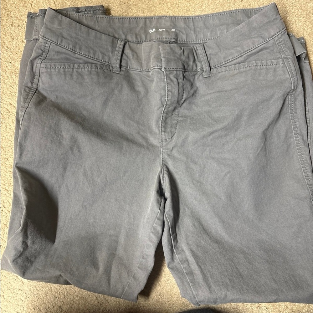 Gray Casual Shorts